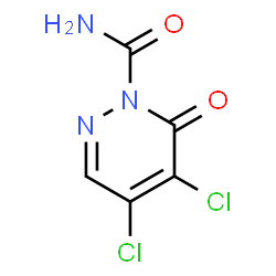 4,5-Dichloro-6-oxo-1(6H)-pyridazinecarboxamide picture