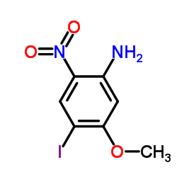 4-Iodo-5-Methoxy-2-nitro-phenylamine Structure