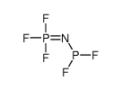 difluorophosphanylimino(trifluoro)-λ5-phosphane结构式