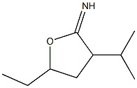 2(3H)-Furanimine,5-ethyldihydro-3-(1-methylethyl)-(9CI) structure