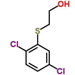 2,5-DICHLOROPHENYLTHIOETHANOL Structure