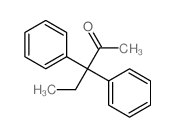 3,3-diphenylpentan-2-one Structure