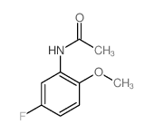 2-ACETAMIDO-4-FLUOROANISOLE structure