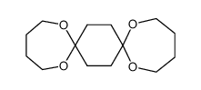 1,6,11,16-tetraoxadispiro[6.2.610.27]octadecane结构式