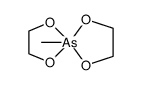 5-methyl-1,4,6,9-tetraoxa-5l5-arsaspiro[4.4]nonane Structure