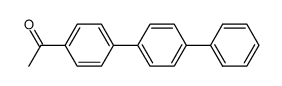 1-([1,1':4',1''-terphenyl]-4-yl)ethan-1-one结构式