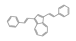 1,3-bis(2-phenylethenyl)azulene Structure