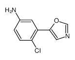 4-CHLORO-3-(OXAZOL-5-YL)ANILINE图片