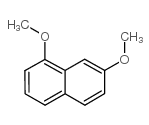 1,7-二甲氧基萘结构式