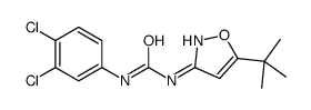 1-(5-tert-butyl-1,2-oxazol-3-yl)-3-(3,4-dichlorophenyl)urea结构式