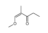 (1E)-1-METHOXY-2-METHYL-1-PENTEN-3-ONE Structure