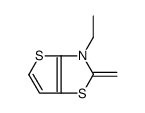 3-ethyl-2-methylidenethieno[2,3-d][1,3]thiazole Structure