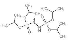 1,2-bis(dipropan-2-yloxyphosphoryl)hydrazine Structure