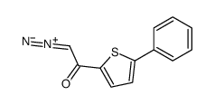 2-diazonio-1-(5-phenylthiophen-2-yl)ethenolate Structure