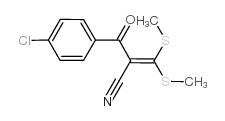 2-(4-CHLOROBENZOYL)-3,3-DI(METHYLTHIO)ACRYLONITRILE picture