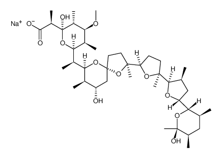 mutalomycin sodium salt结构式