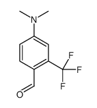 4-(dimethylamino)-2-(trifluoromethyl)benzaldehyde结构式