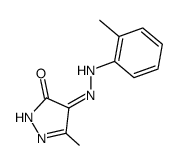 5-methyl-2H-pyrazole-3,4-dione 4-o-tolylhydrazone结构式