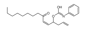 7-oxopentadeca-1,5-dien-4-yl N-phenylcarbamate Structure