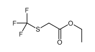 ethyl 2-(trifluoromethylsulfanyl)acetate结构式