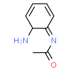 Acetamide, N-(6-amino-2,4-cyclohexadien-1-ylidene)- (9CI) structure