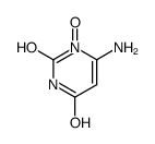 2(1H)-Pyrimidinone, 4-amino-6-hydroxy-, 3-oxide (9CI)结构式