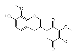amorphaquinone结构式