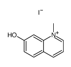 1-methyl-7-hydroxyquinolinium iodide Structure