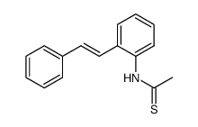 o-trans-Styrylthioacetanilide结构式