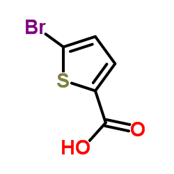 5-Bromo-2-thiophenecarboxylic acid Structure