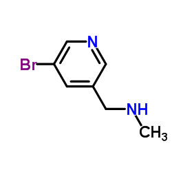 1-(5-Bromopyridin-3-yl)-N-methylmethanamine picture