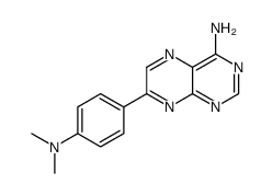 7-[4-(dimethylamino)phenyl]pteridin-4-amine结构式