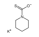 Potassium; piperidine-1-carbothioate Structure