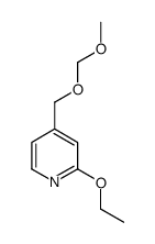 Pyridine, 2-ethoxy-4-[(methoxymethoxy)methyl]- (9CI)结构式