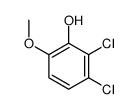 2,3-dichloro-6-methoxyphenol结构式