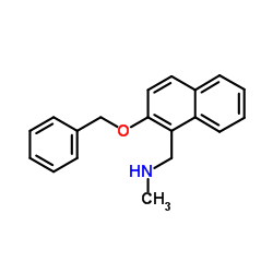 1-[2-(Benzyloxy)-1-naphthyl]-N-methylmethanamine Structure