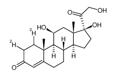 氘代氢化可的松结构式