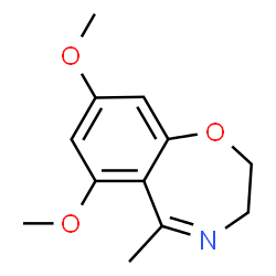 1,4-Benzoxazepine,2,3-dihydro-6,8-dimethoxy-5-methyl-(8CI) Structure