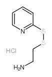 (S)-2-吡啶硫基半胱胺盐酸盐结构式