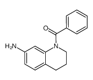 1-benzoyl-1,2,3,4-tetrahydro-[7]quinolylamine Structure