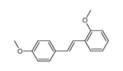 4,2'-dimethoxystilbene结构式