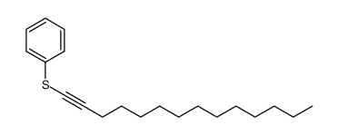 1-phenylthio-1-dodecyne Structure