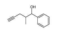 2-Methyl-1-phenyl-4-pentyn-1-ol Structure