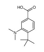 4-tert-butyl-3-(dimethylamino)benzoic acid Structure