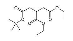 3-O-tert-butyl 1-O,2-O-diethyl propane-1,2,3-tricarboxylate结构式