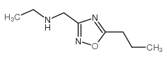 N-[(5-丙基-1,2,4-噁二唑-3-基)甲基]-乙胺结构式