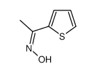 (E)-1-(thiophen-2-yl)ethanone oxime structure