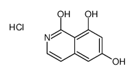 6,8-dihydroxy-2H-isoquinolin-1-one,hydrochloride Structure