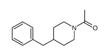 1-(4-benzylpiperidin-1-yl)ethanone Structure