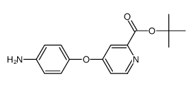 4-(4-amino-phenoxy)-pyridine-2-carboxylic acid t-butyl ester picture